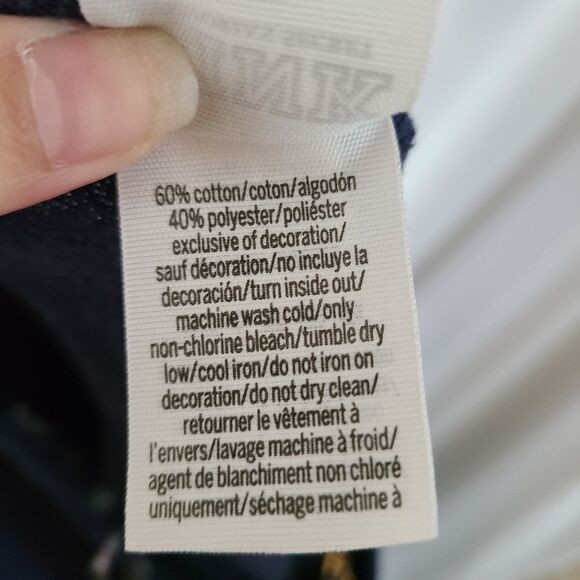 PINK Victoria's Secret US Navy Fishnet Sweatshirt sz S‎ - Picture 5 of 5